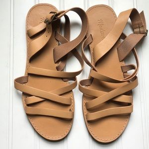 Madewell Boardwalk Multi Strap Sandal